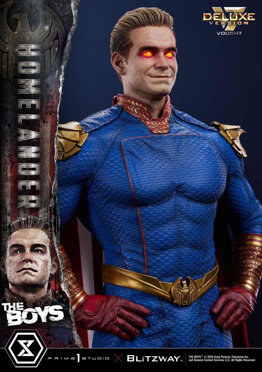 The Boys Homelander (Deluxe Version) Quarter Scale Statue  (Prototype Shown) View 18