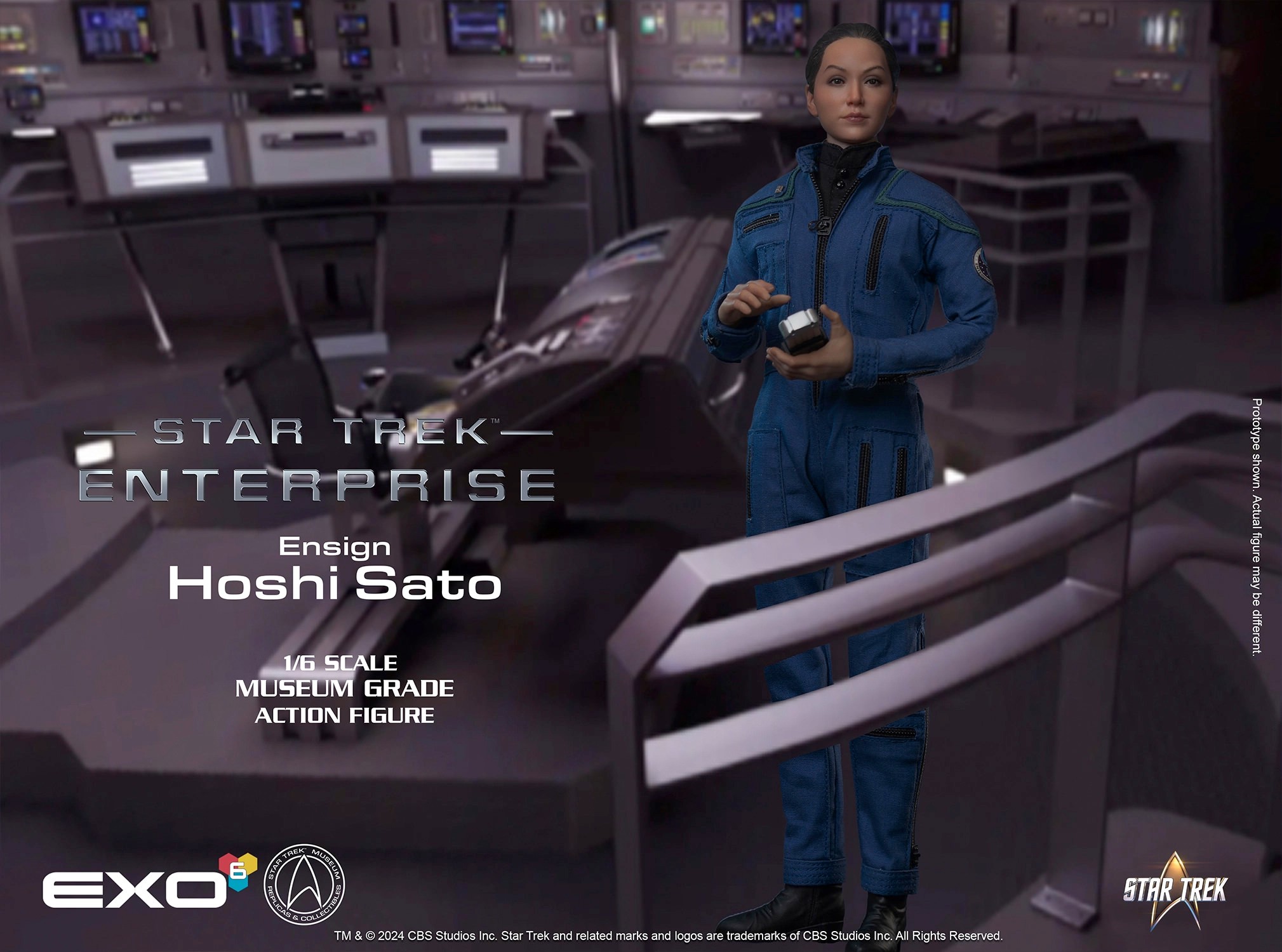 EXO-6 1/6 スタートレック：エンタープライズ ホシ・サトウ Sato Ensign Hoshi Sato Sixth Scale Figure by EXO-6 | Sideshow