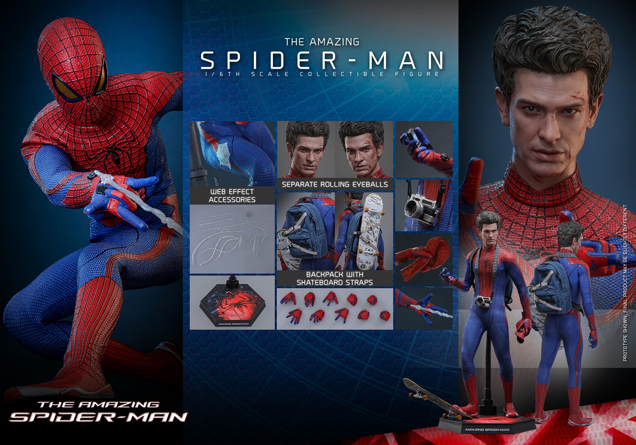 アメコミ Hot Toys FUNKO Spider-Man Figure Set Spider-Man Sixth Scale Figure by Hot Toys | Sideshow