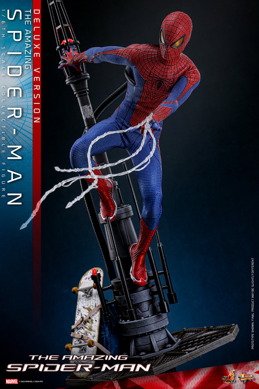 Marvel The Amazing Spider-Man (Deluxe Version) Sixth Scale Figure  (Prototype Shown) View 7