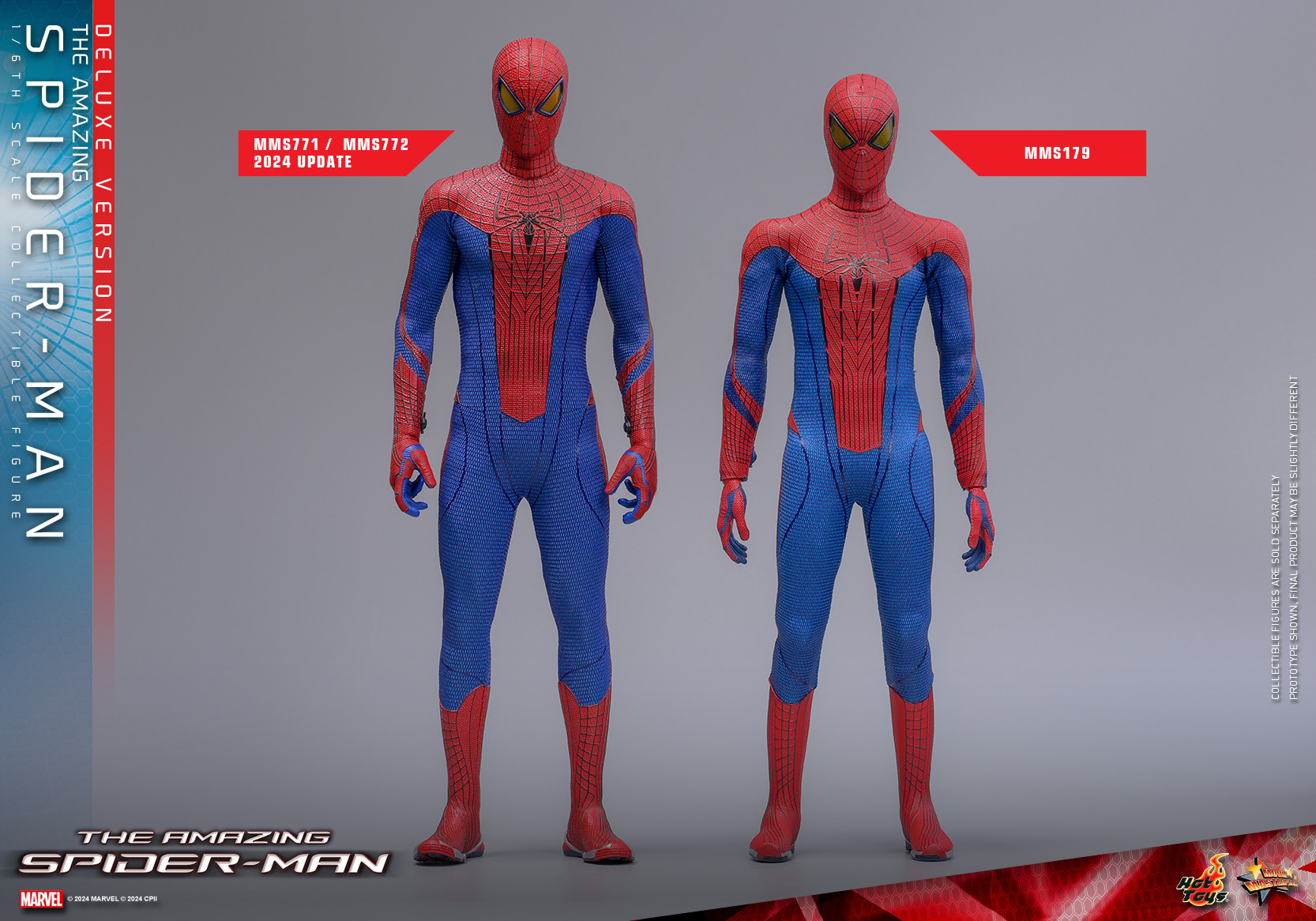 Marvel The Amazing Spider-Man (Deluxe Version) Sixth Scale Figure  (Prototype Shown) View 23