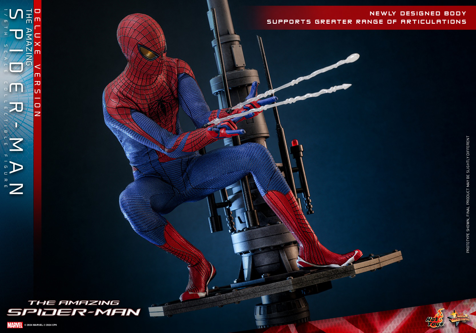 Marvel The Amazing Spider-Man (Deluxe Version) Sixth Scale Figure  (Prototype Shown) View 25