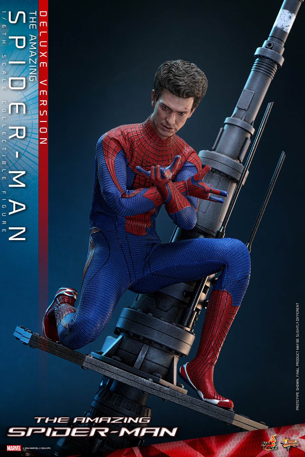 Marvel The Amazing Spider-Man (Deluxe Version) (Special Edition) Sixth Scale Figure  (Prototype Shown) View 16