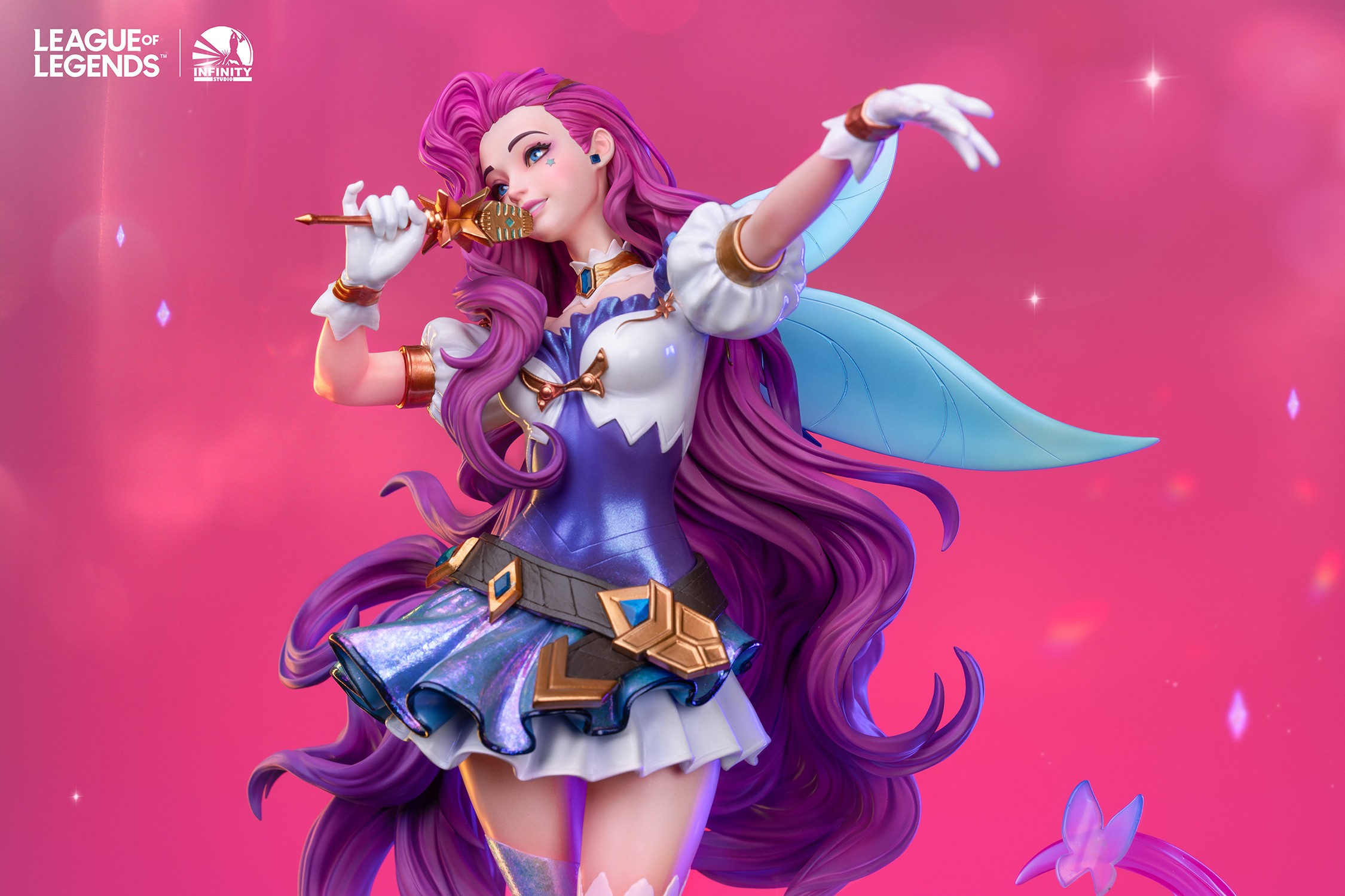 The Starry-Eyed Songstress – Seraphine Statue by Infinity Studio
