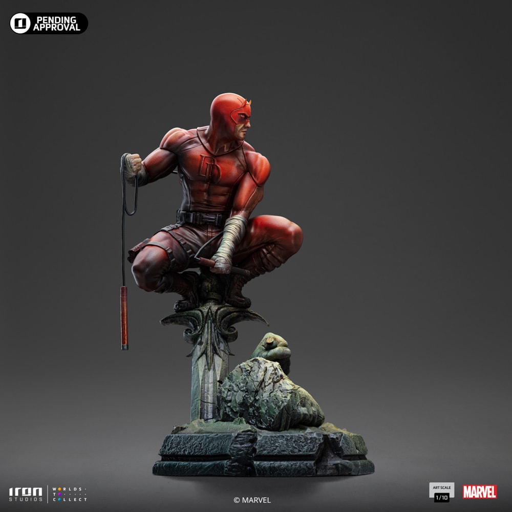 Marvel　デアデビル　ペインテッド・スタチュー Marvel デアデビル ペインテッド・スタチュー - フィギュア