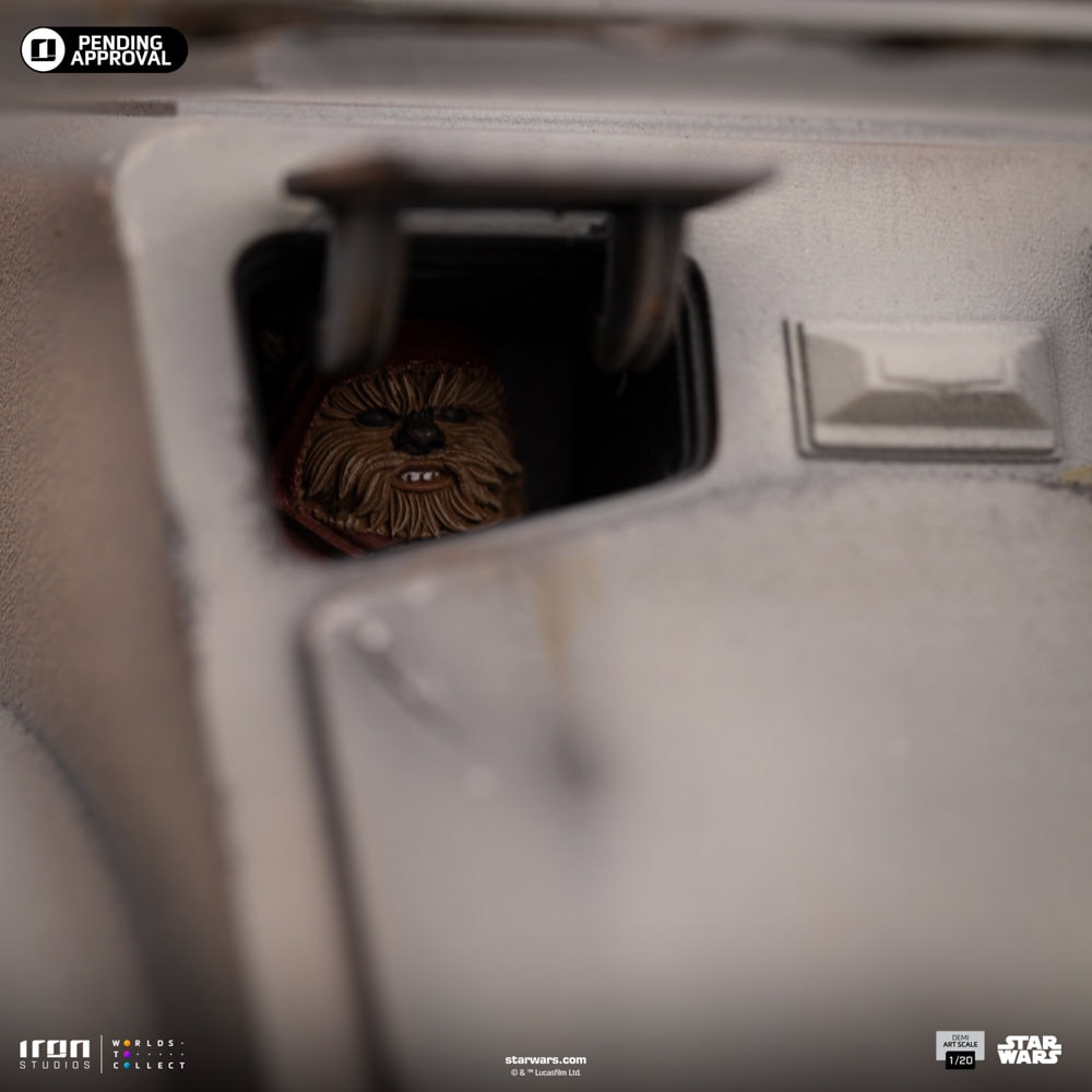 Star Wars AT-ST and Chewbacca Statues  (Prototype Shown) View 12