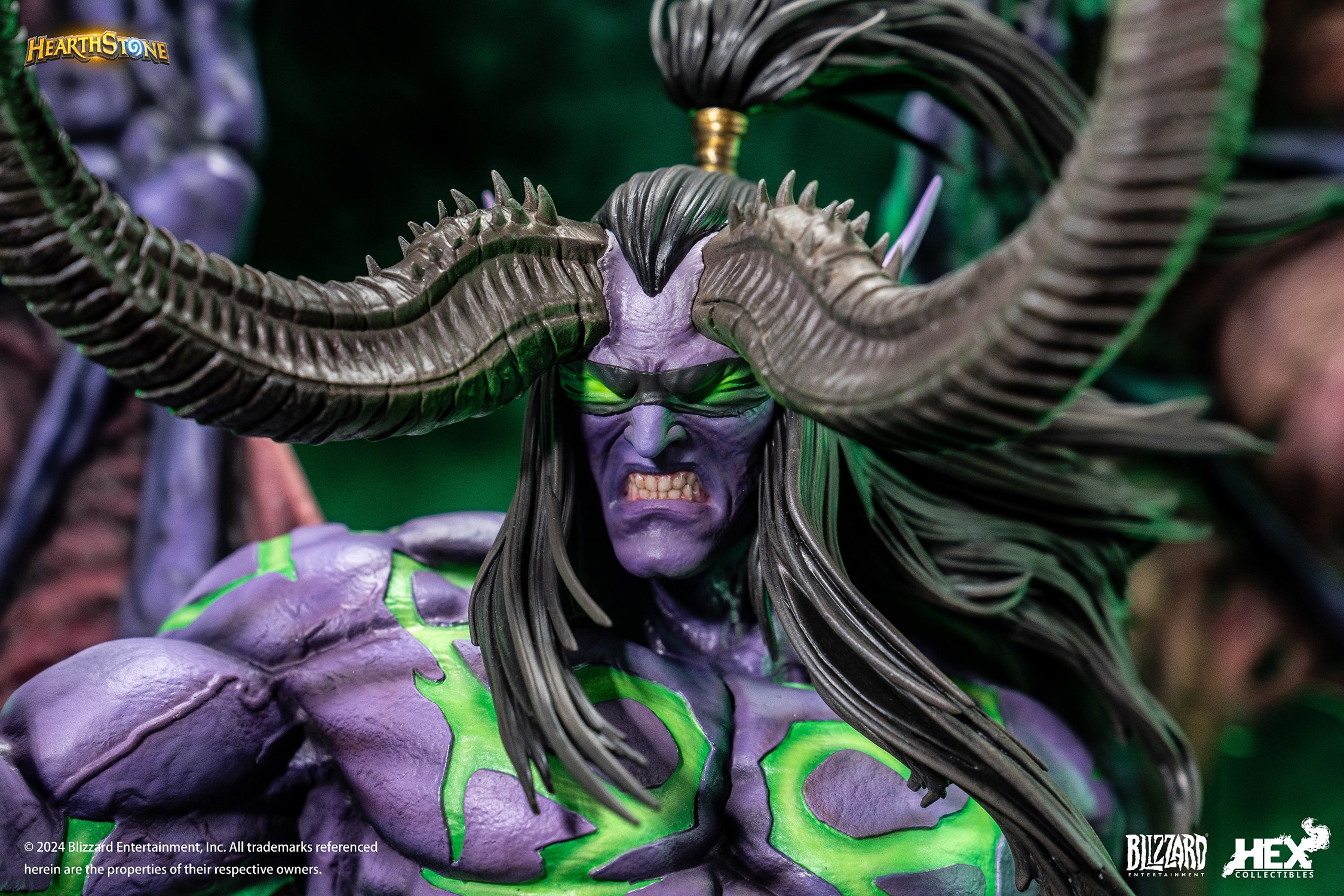 Warcraft Illidan Stormrage Statues  (Prototype Shown) View 12