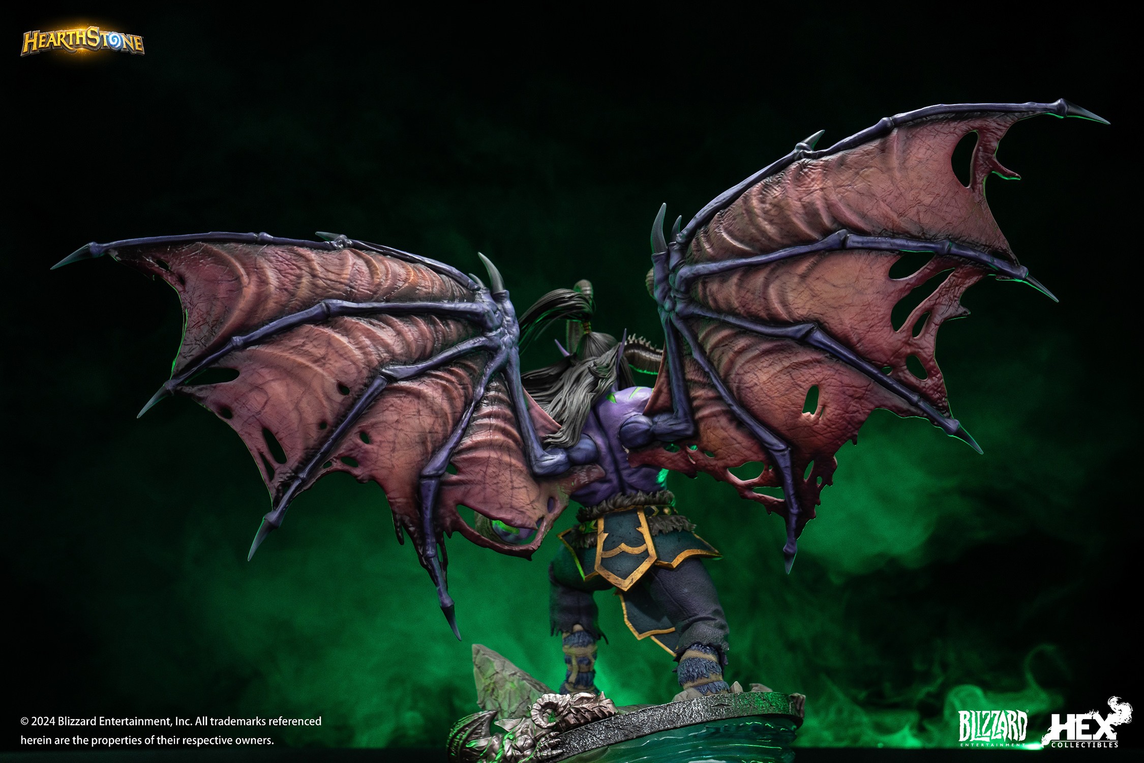 Warcraft Illidan Stormrage Statues  (Prototype Shown) View 14
