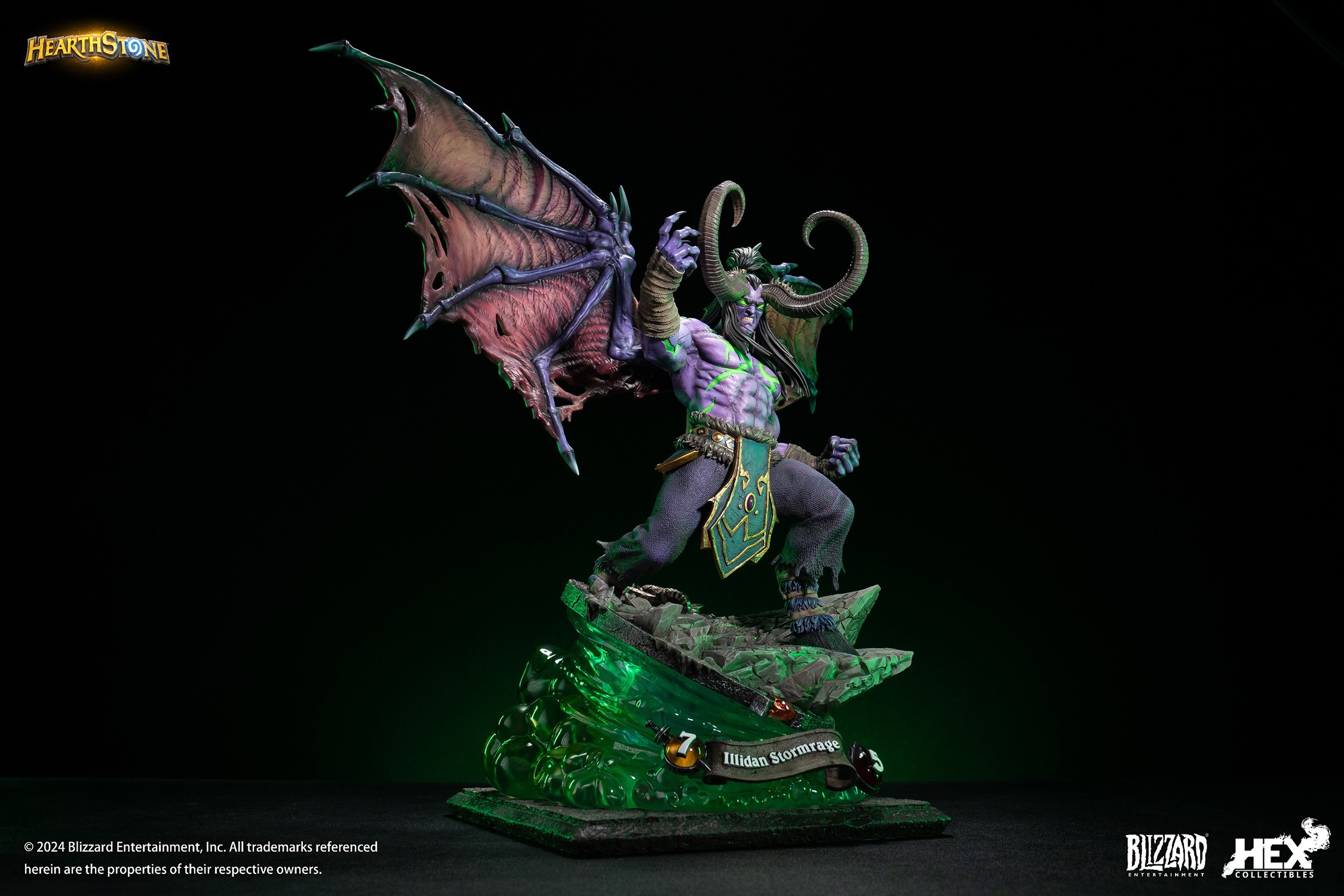 Warcraft Illidan Stormrage Statues  (Prototype Shown) View 19