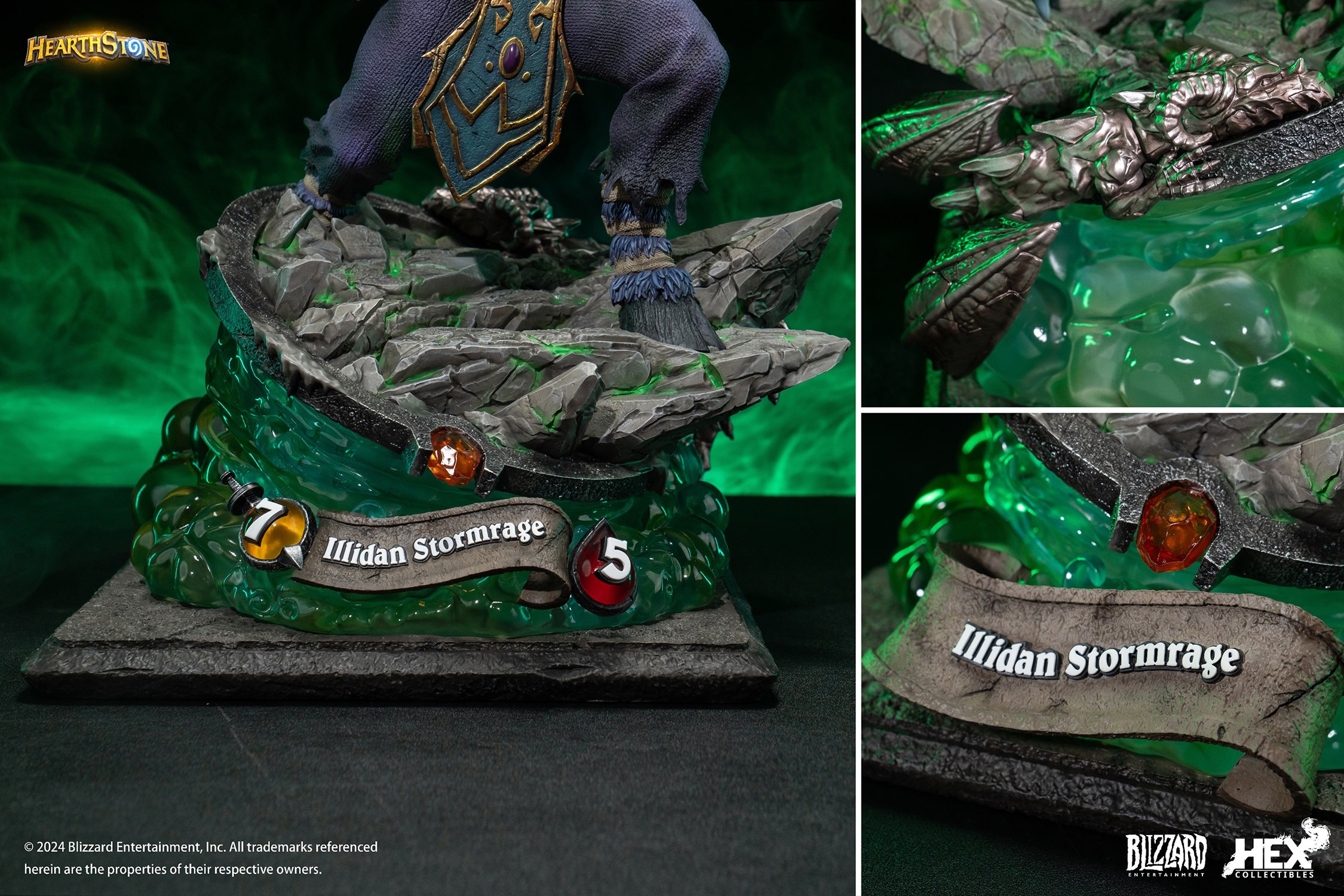 Warcraft Illidan Stormrage 1:10 Scale Statue  (Prototype Shown) View 8