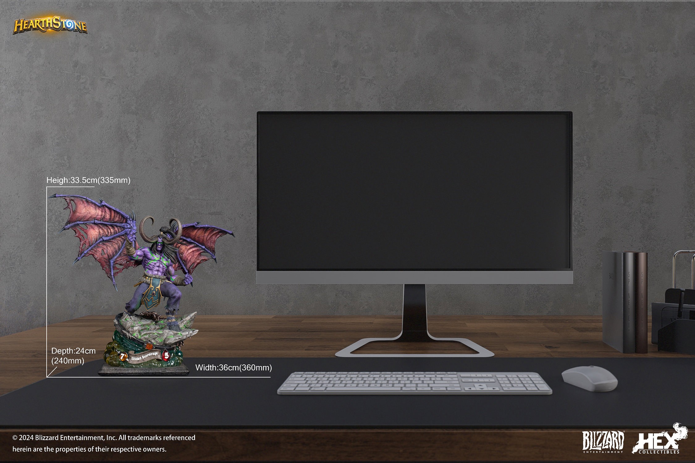 Warcraft Illidan Stormrage 1:10 Scale Statue  (Prototype Shown) View 6