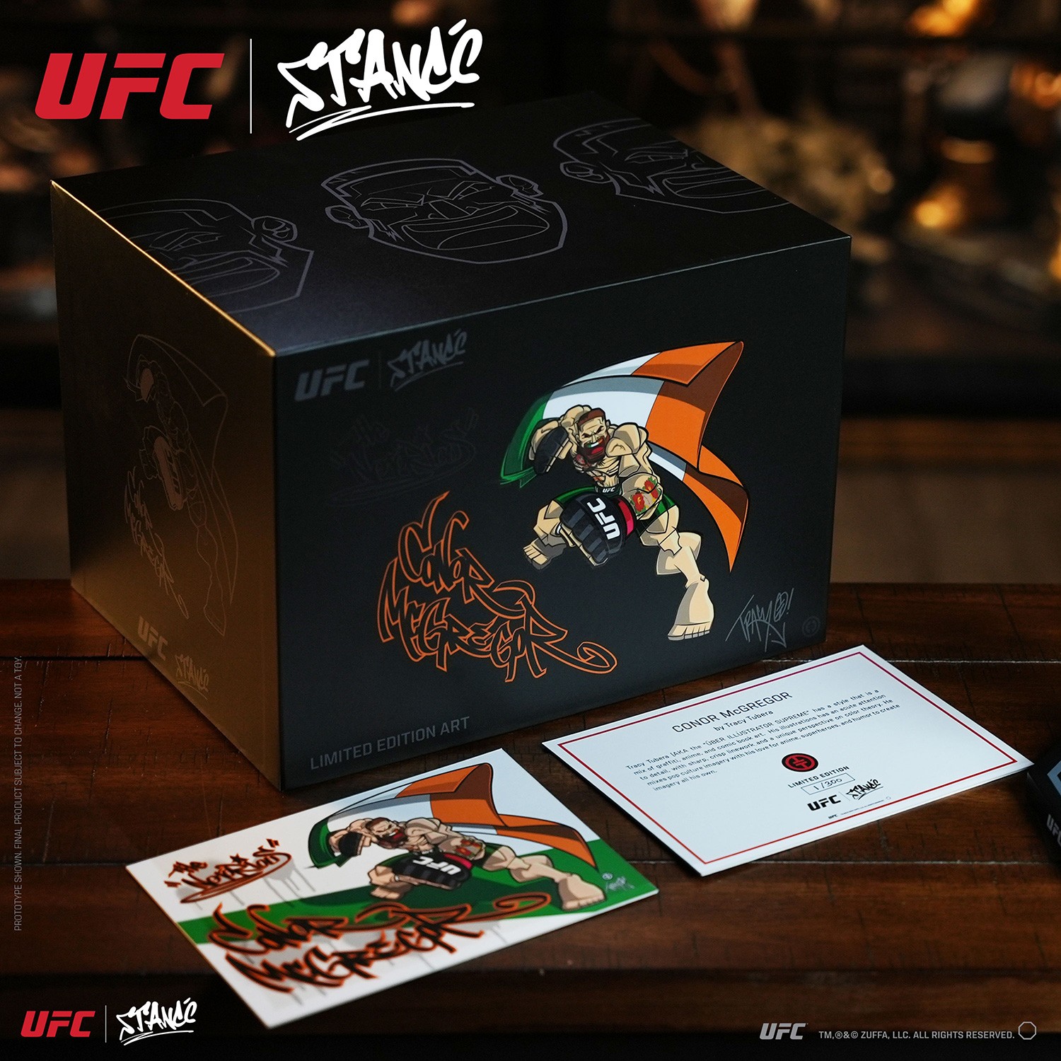 UFC Conor McGregor (Victory Flag Edition) Designer Collectible Statue  (Prototype Shown) View 8