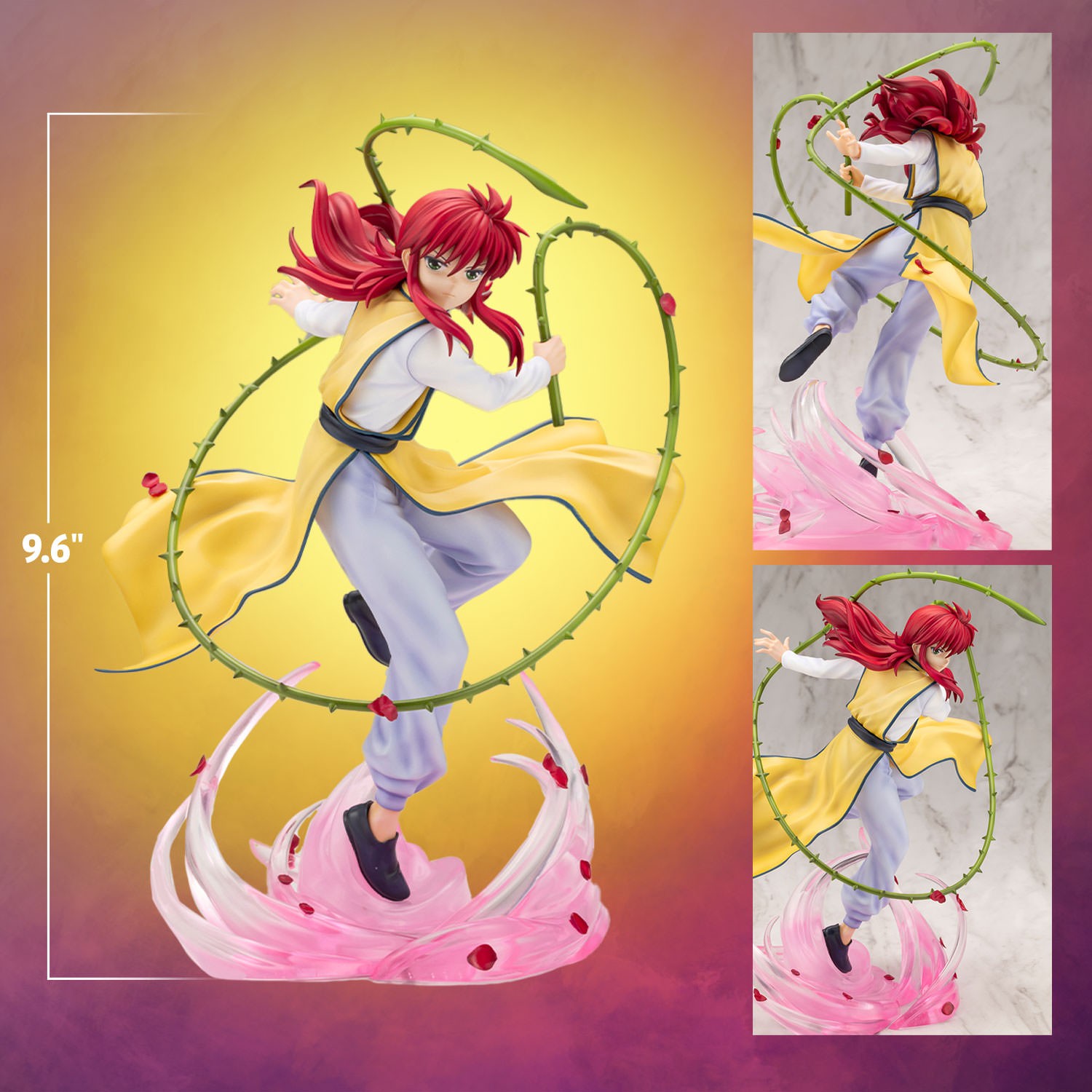 YuYu Hakusho Kurama (Version 2) Statues  (Prototype Shown) View 2