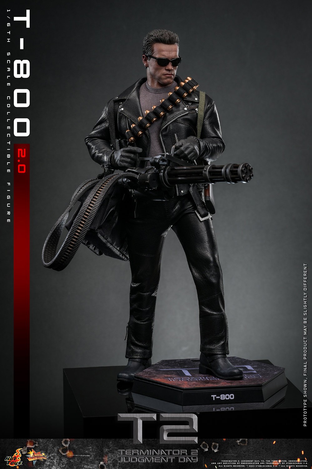 Terminator 2 Judgement Day T-800 12-Inch Action Figure By