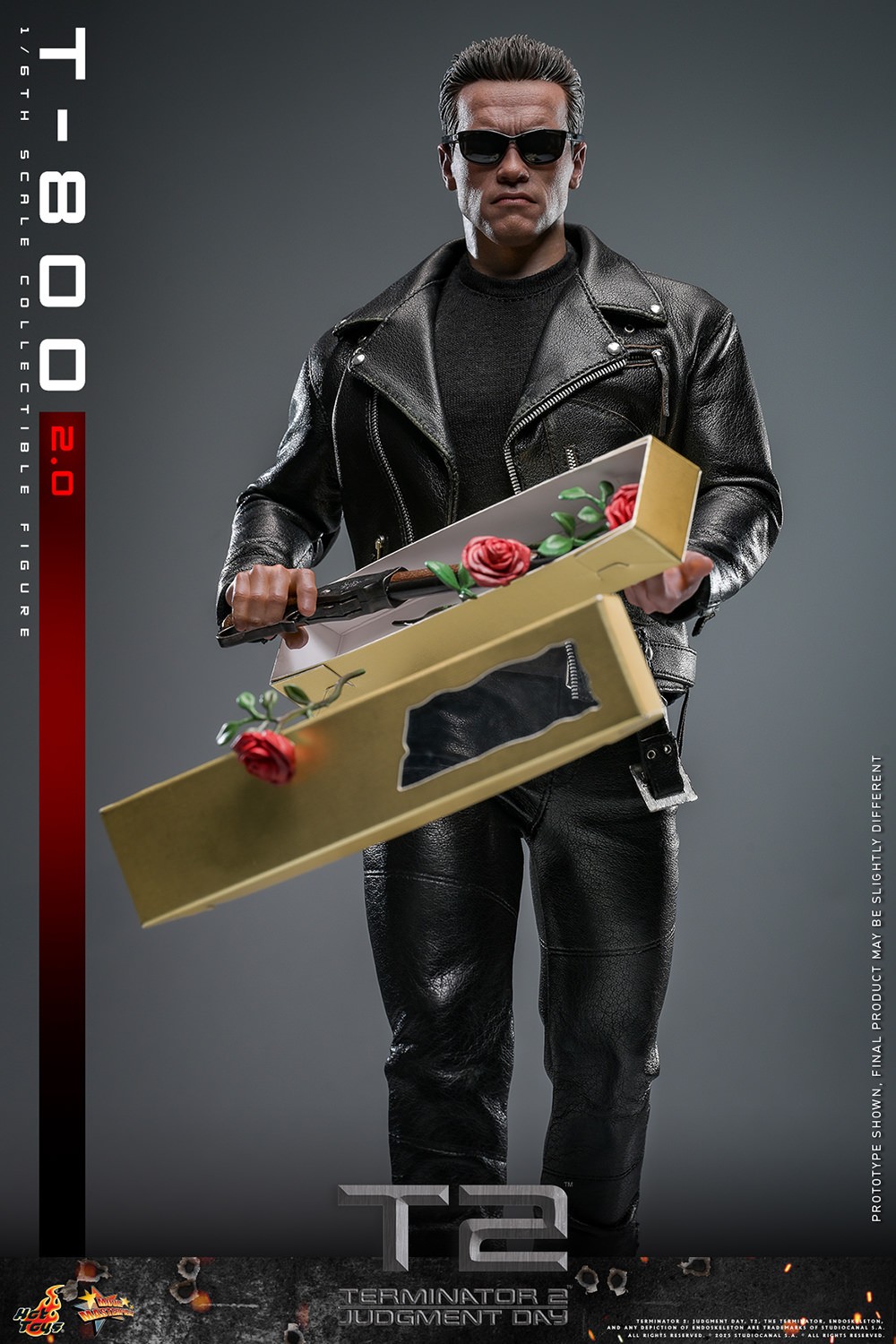 Terminator T-800 (2.0) Sixth Scale Figure  (Prototype Shown) View 14