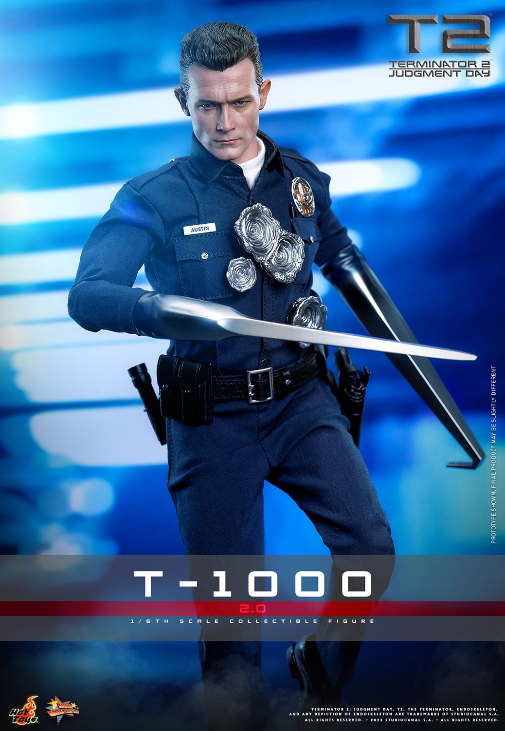 T-1000 (2.0) Sixth Scale Figure by Hot Toys | Sideshow