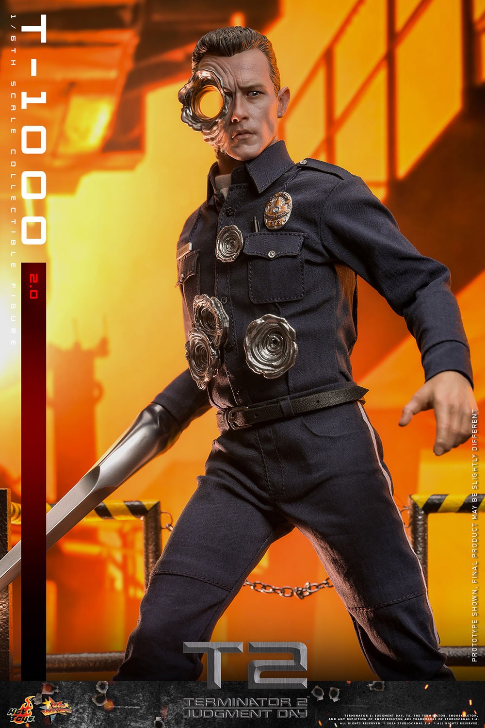 T-1000 (2.0) Sixth Scale Figure by Hot Toys | Sideshow Collectibles