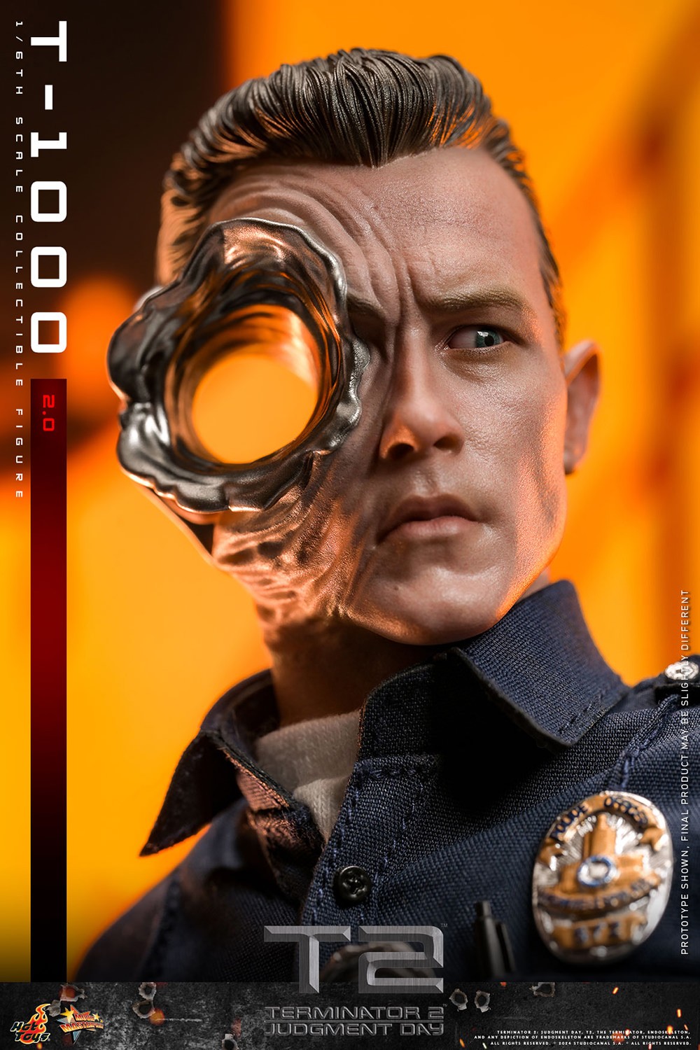 Sideshow•Terminator2[T-1000]1/6 Size Sideshow Exclusive Terminator 2: Judgment Day Figure T-1000
