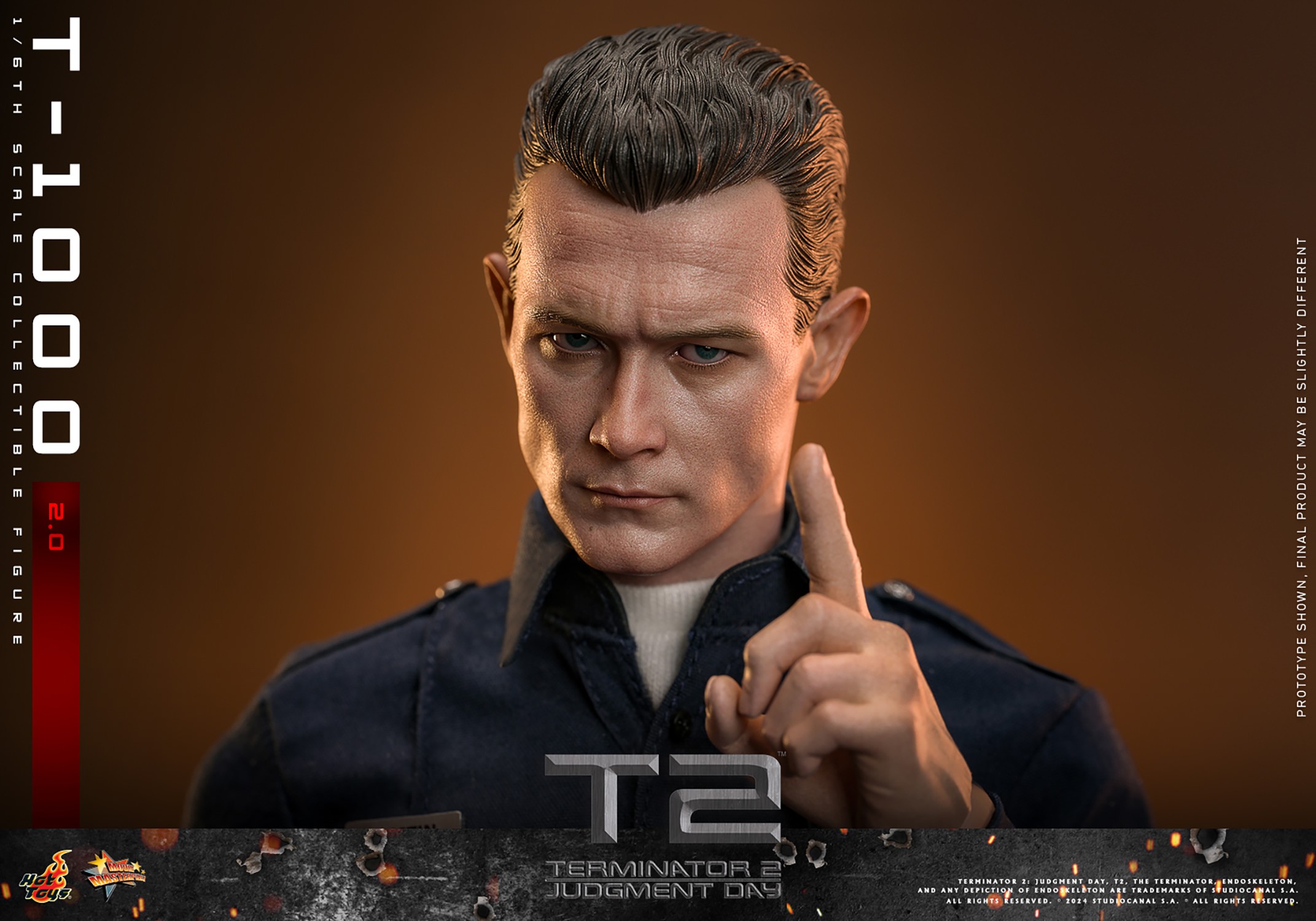 T-1000 (2.0) Sixth Scale Figure by Hot Toys | Sideshow