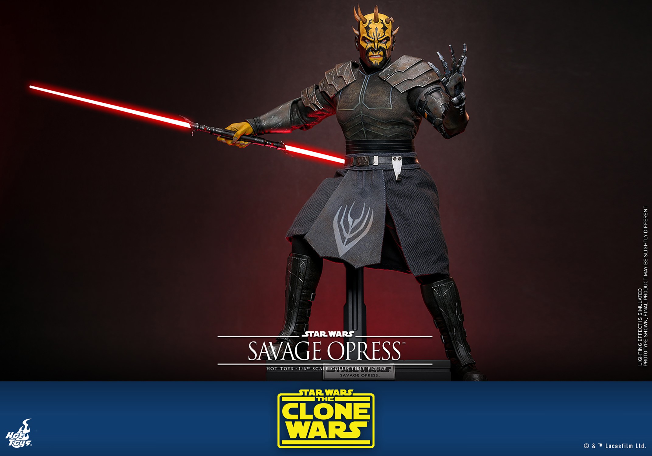 Star Wars Savage Opress Sixth Scale Figure  (Prototype Shown) View 8