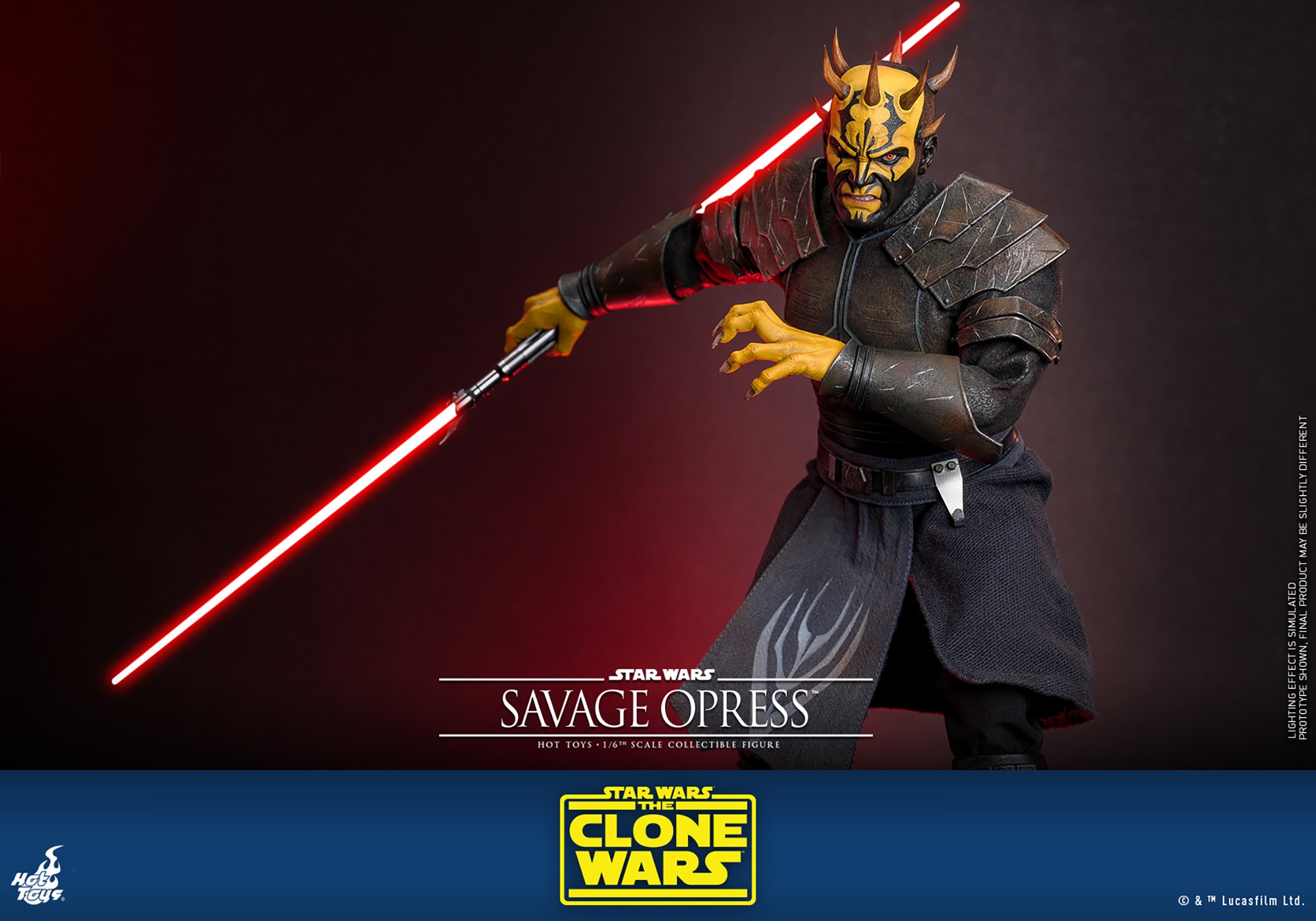 Star Wars Savage Opress Sixth Scale Figure  (Prototype Shown) View 10
