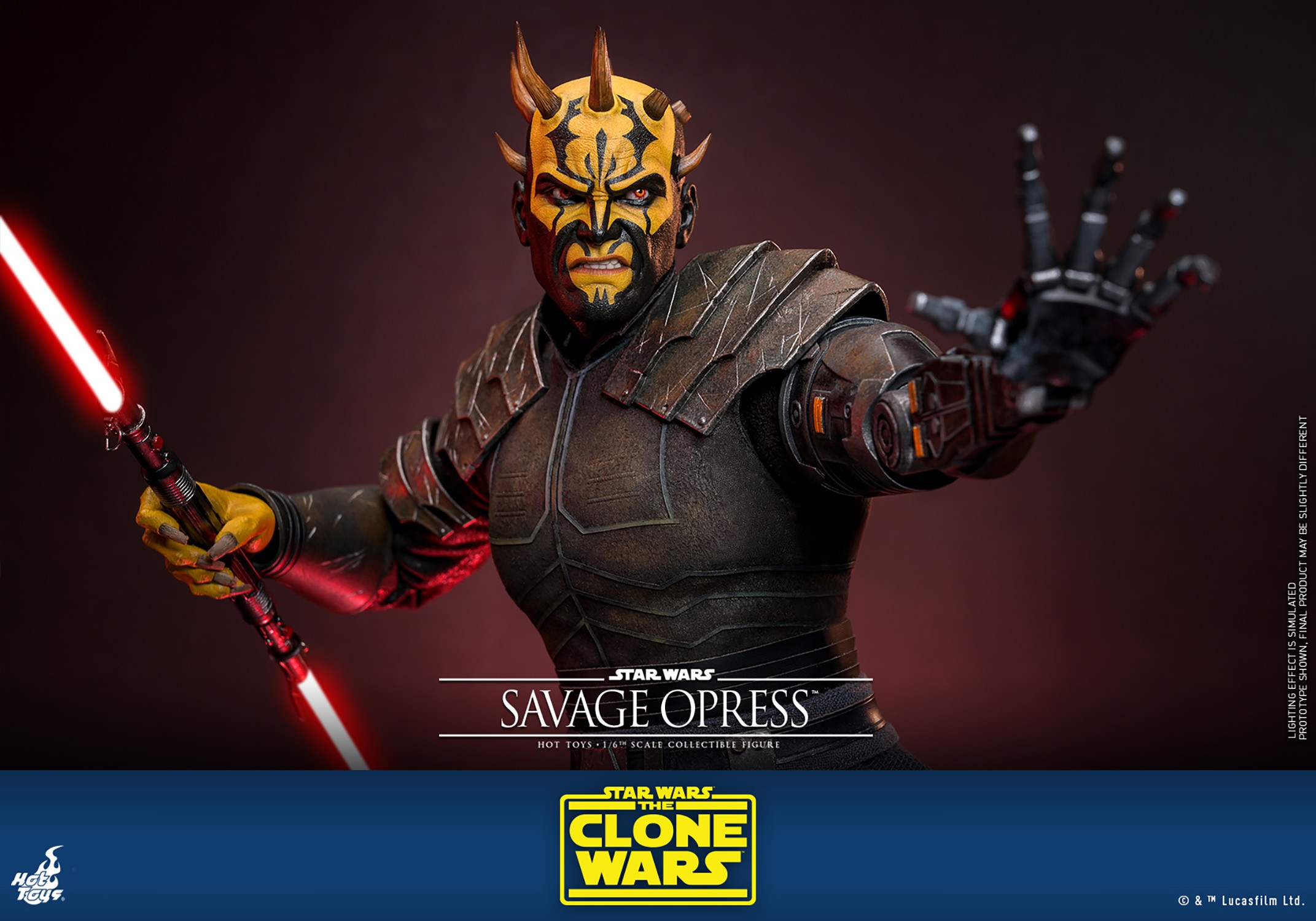 Star Wars Savage Opress Sixth Scale Figure  (Prototype Shown) View 11