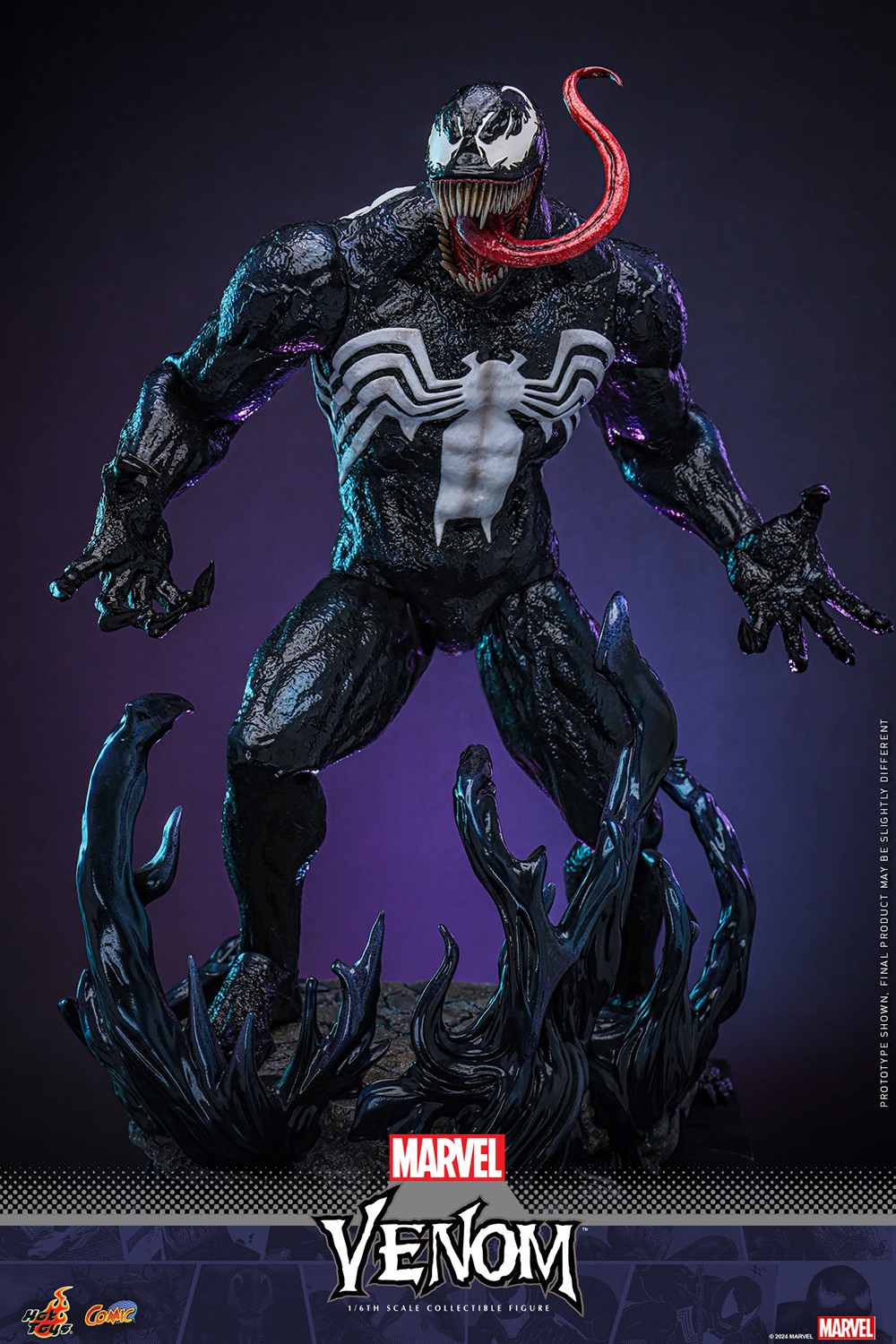 Hot Toys - HOT TOYS VENOM 1/6 ヴェノム フィギュア Venom Sixth Scale Figure by Hot Toys | Sideshow Collectibles