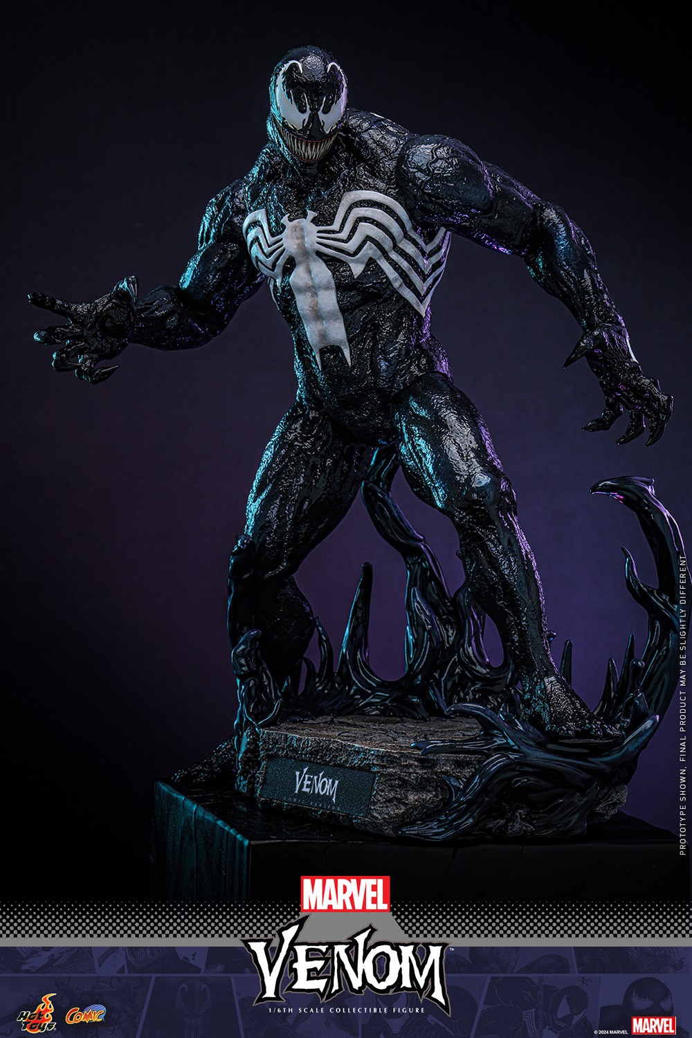 HOT TOYS AMC031 VENOM ベノム 45.5x38x20.5cm