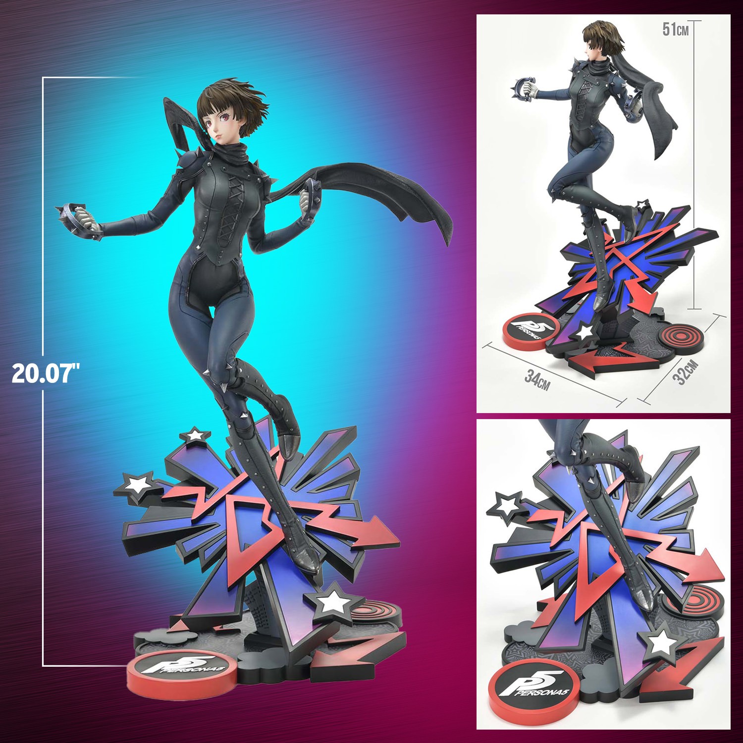 Persona Makoto Niijima "Queen" Quarter Scale Statue  (Prototype Shown) View 2