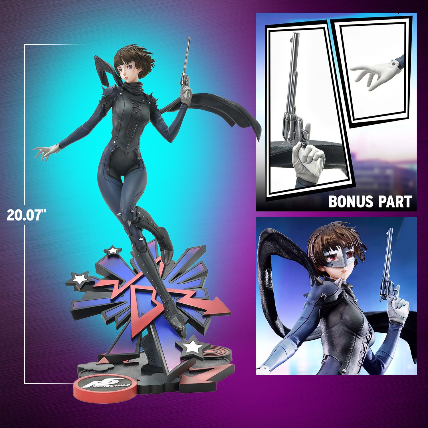 Persona Makoto Niijima "Queen" (Bonus Version) Quarter Scale Statue  (Prototype Shown) View 2