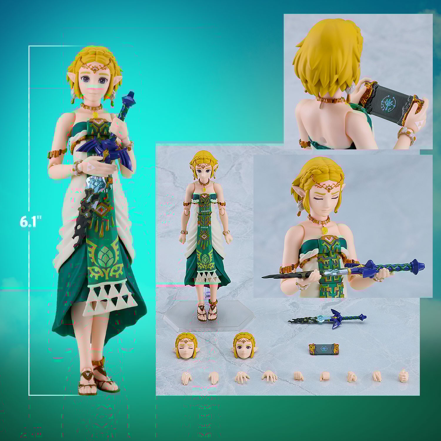Zelda figma Action Figure by Good Smile Company | Sideshow