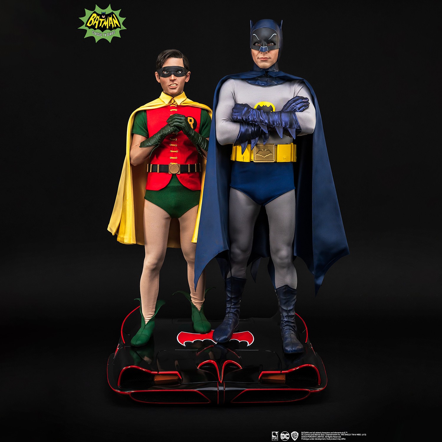 Batman and Robin 1:4 Scale Diorama by PureArts | Sideshow