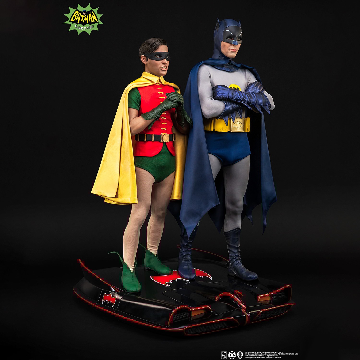Batman and Robin 1:4 Scale Diorama by PureArts | Sideshow Collectibles