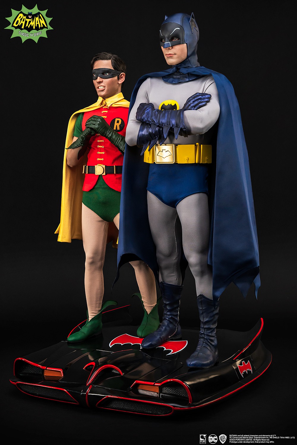 DC Comics Batman and Robin Diorama  (Prototype Shown) View 11
