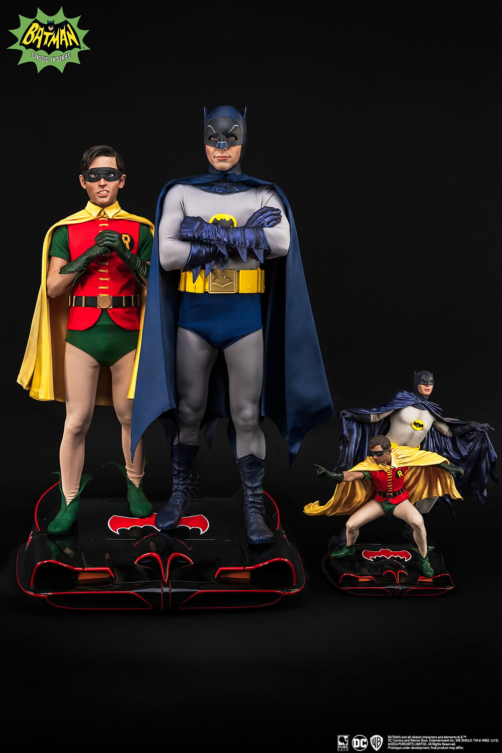 DC Comics Batman and Robin Diorama  (Prototype Shown) View 12
