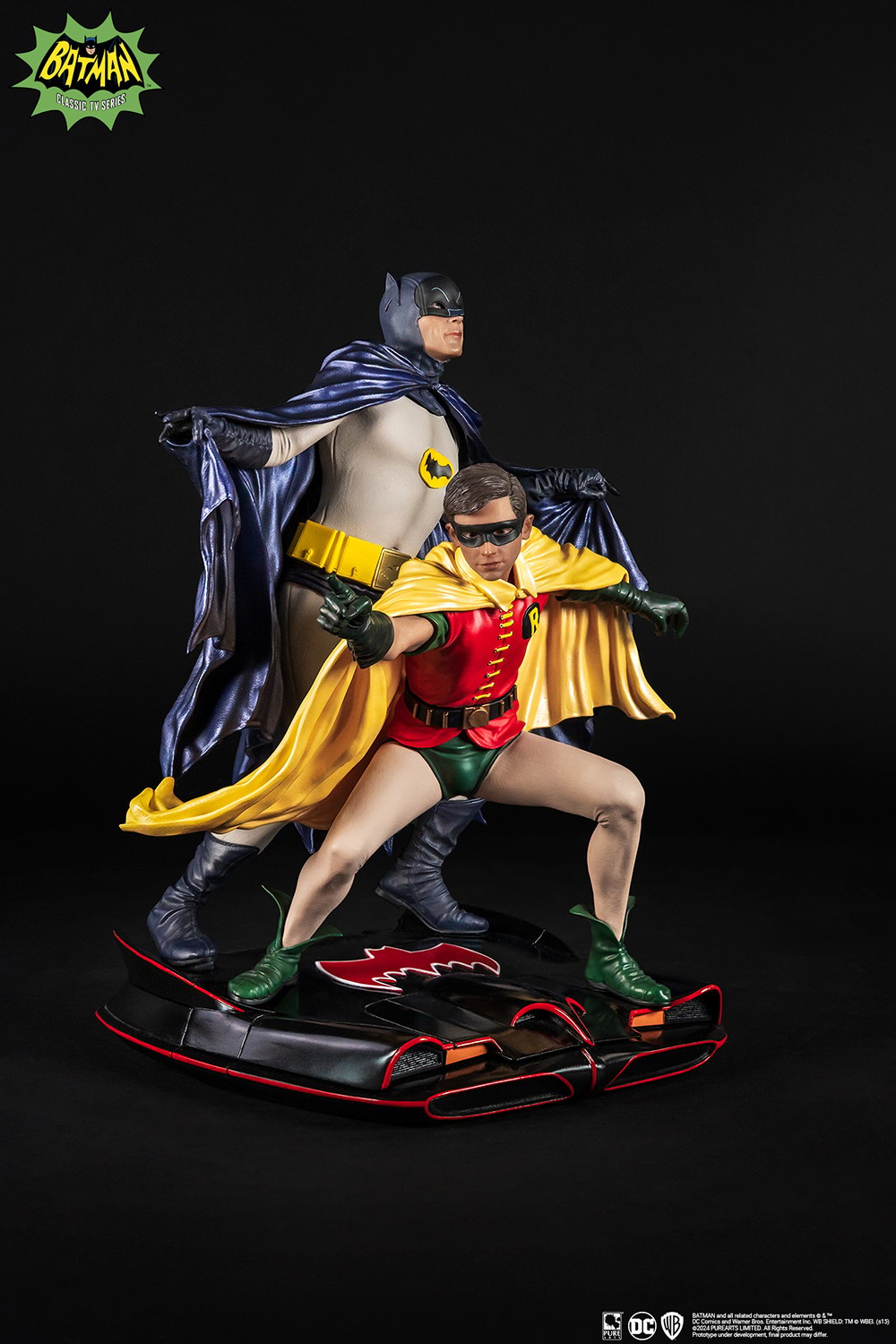 DC Comics Batman and Robin Diorama  (Prototype Shown) View 6