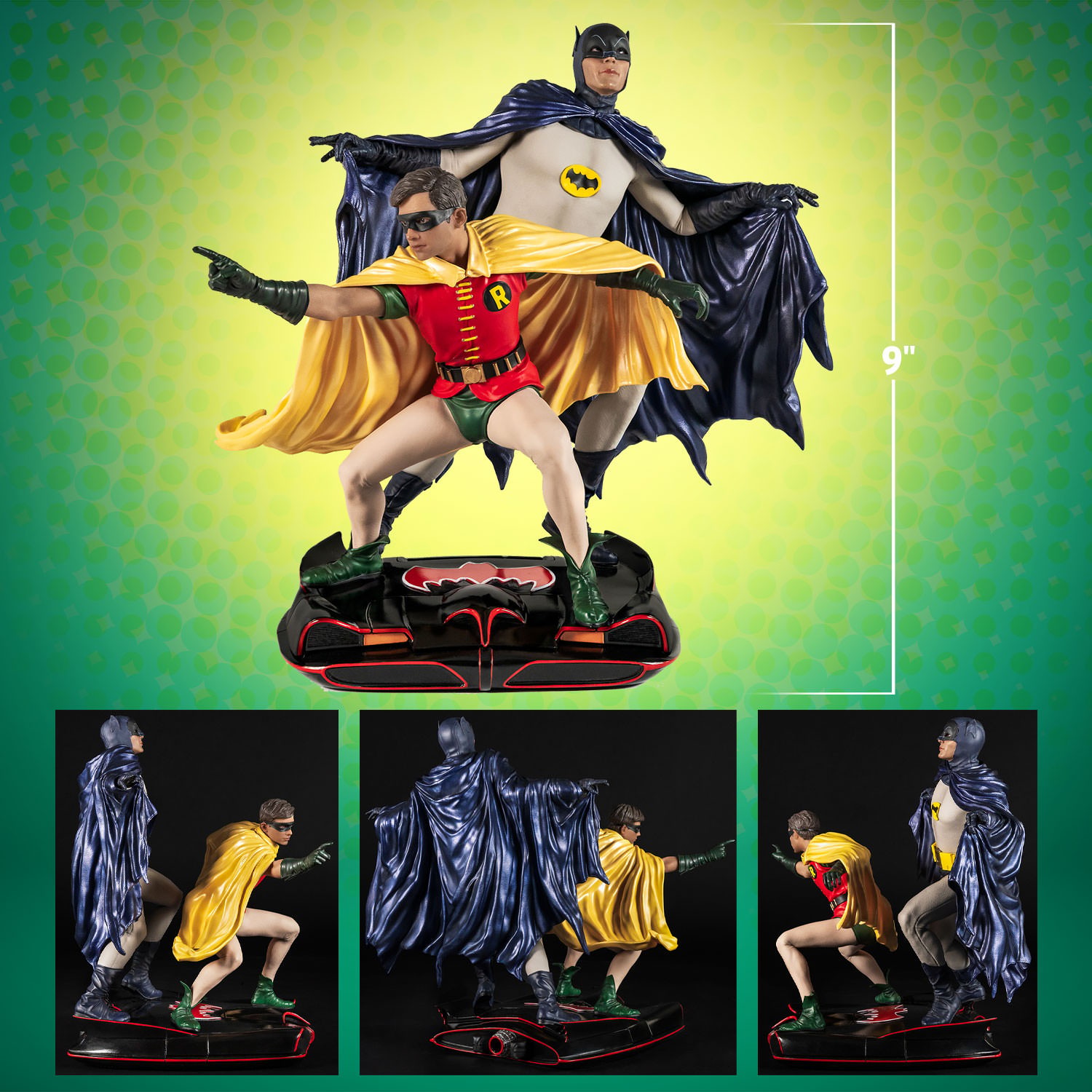 DC Comics Batman and Robin Diorama  (Prototype Shown) View 2