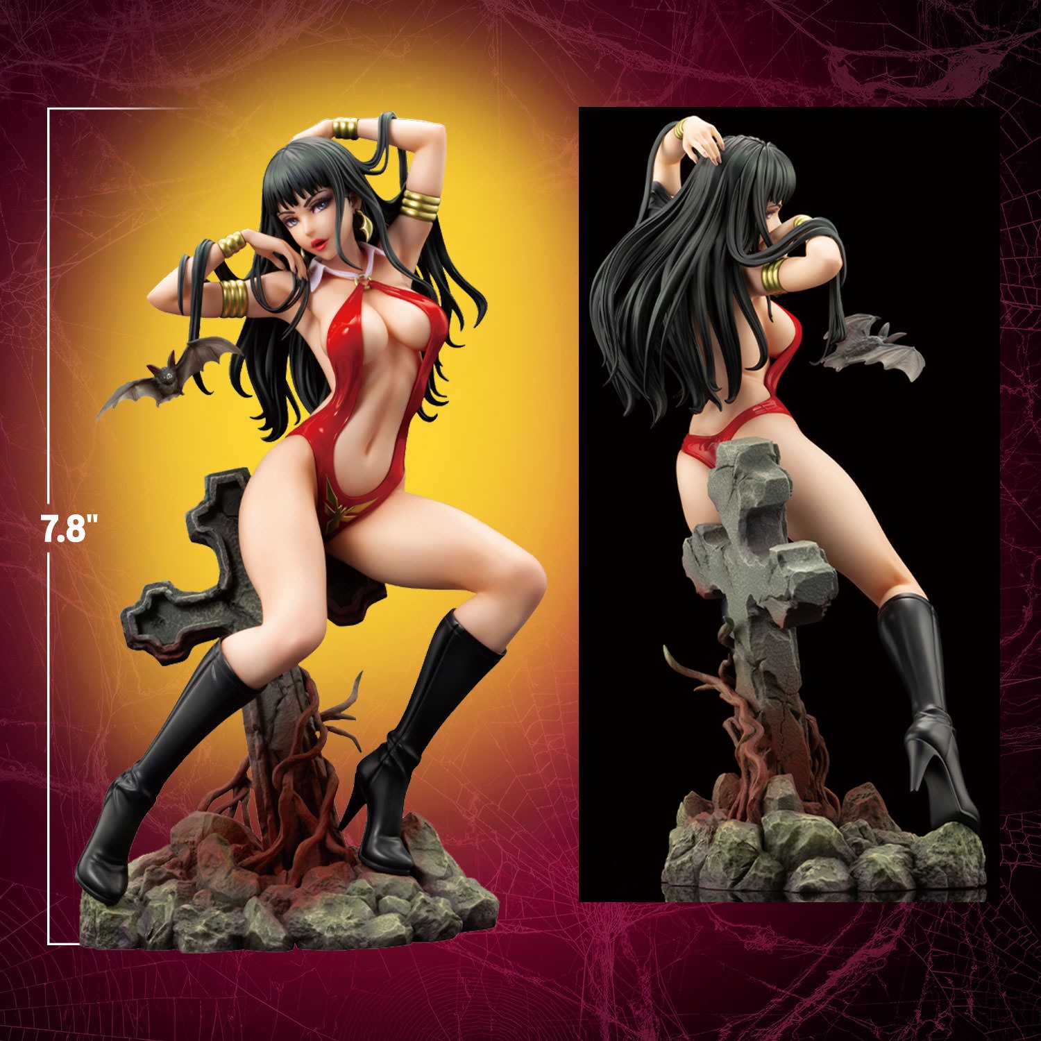 Vampirella Vampirella Bishoujo Statues  (Prototype Shown) View 2