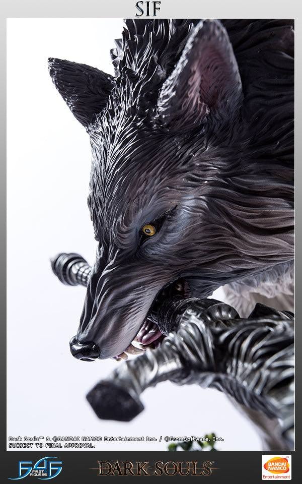Dark Souls The Great Grey Wolf, Sif Statues  (Prototype Shown) View 8