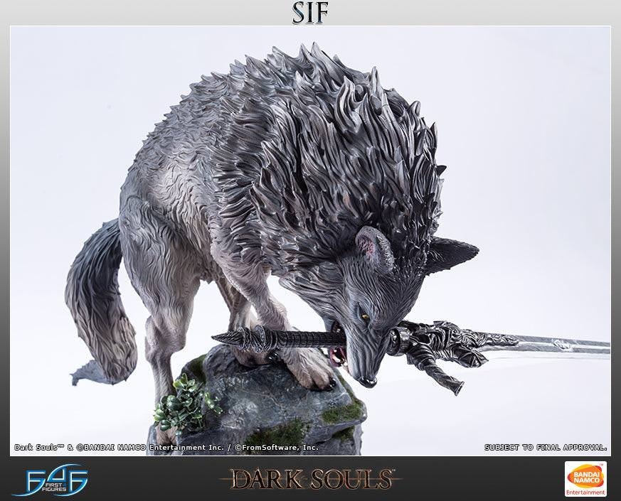 Dark Souls The Great Grey Wolf, Sif Statues  (Prototype Shown) View 11