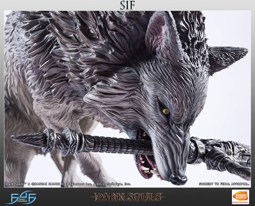 Dark Souls The Great Grey Wolf, Sif Statues  (Prototype Shown) View 16