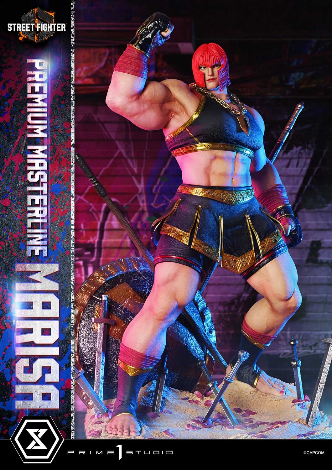 Street Fighter Marisa Quarter Scale Statue  (Prototype Shown) View 6