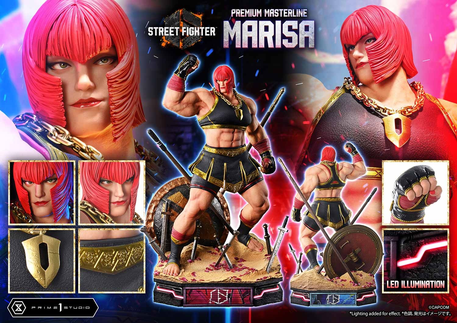 Street Fighter Marisa Quarter Scale Statue  (Prototype Shown) View 22