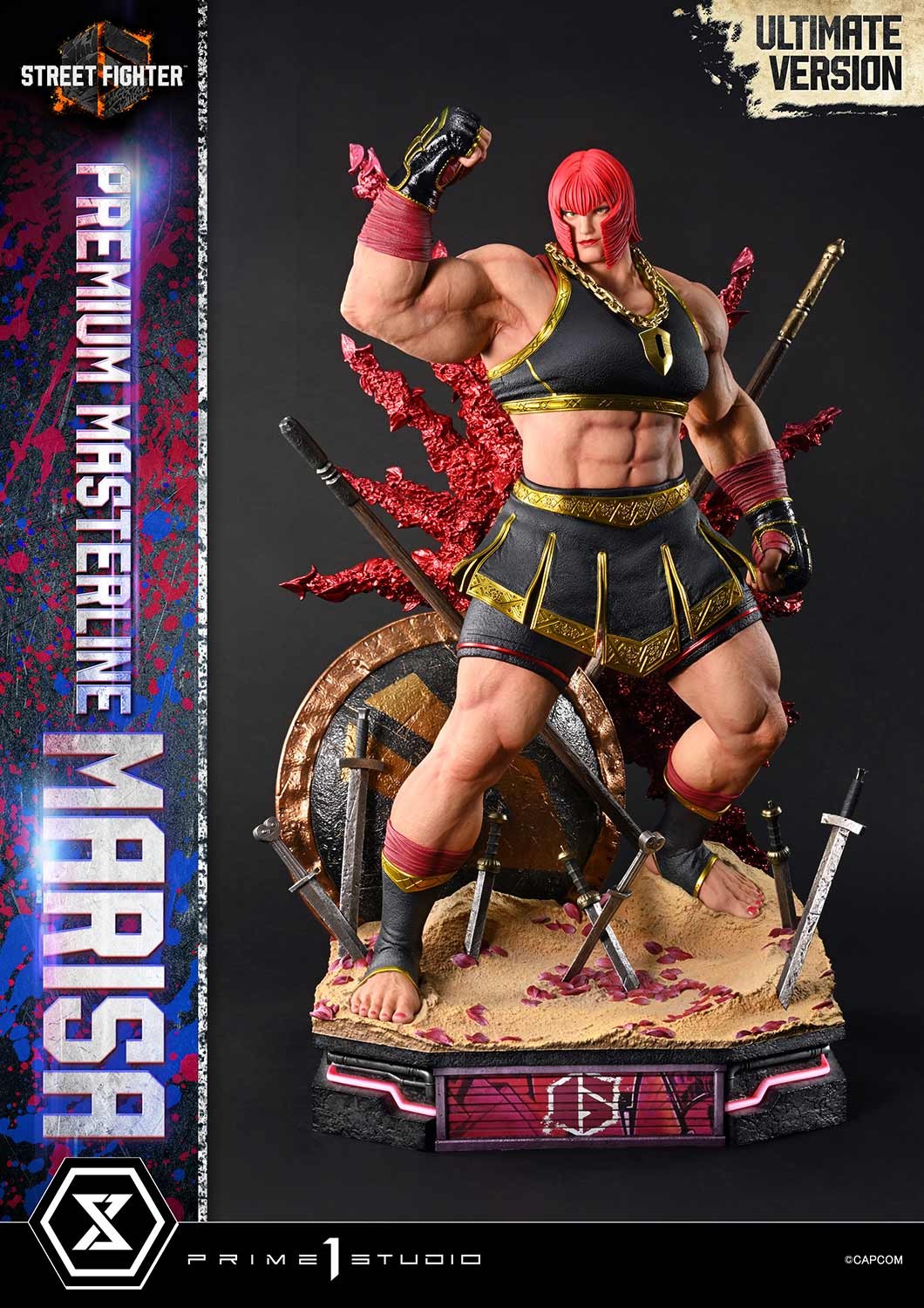Street Fighter Marisa (Ultimate Version) Quarter Scale Statue  (Prototype Shown) View 19