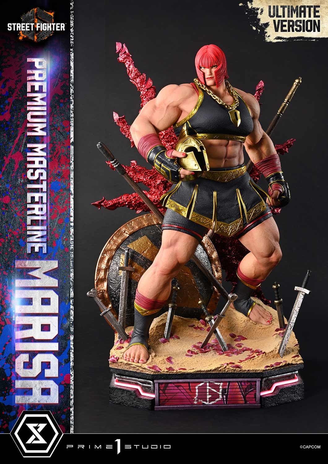 Street Fighter Marisa (Ultimate Version) Quarter Scale Statue  (Prototype Shown) View 21