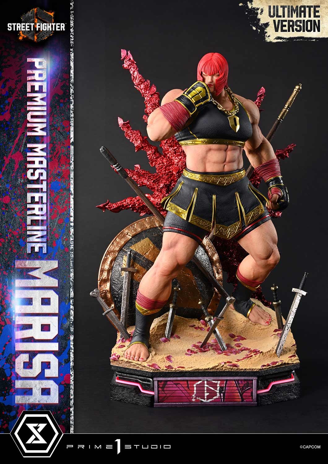 Street Fighter Marisa (Ultimate Version) Quarter Scale Statue  (Prototype Shown) View 22