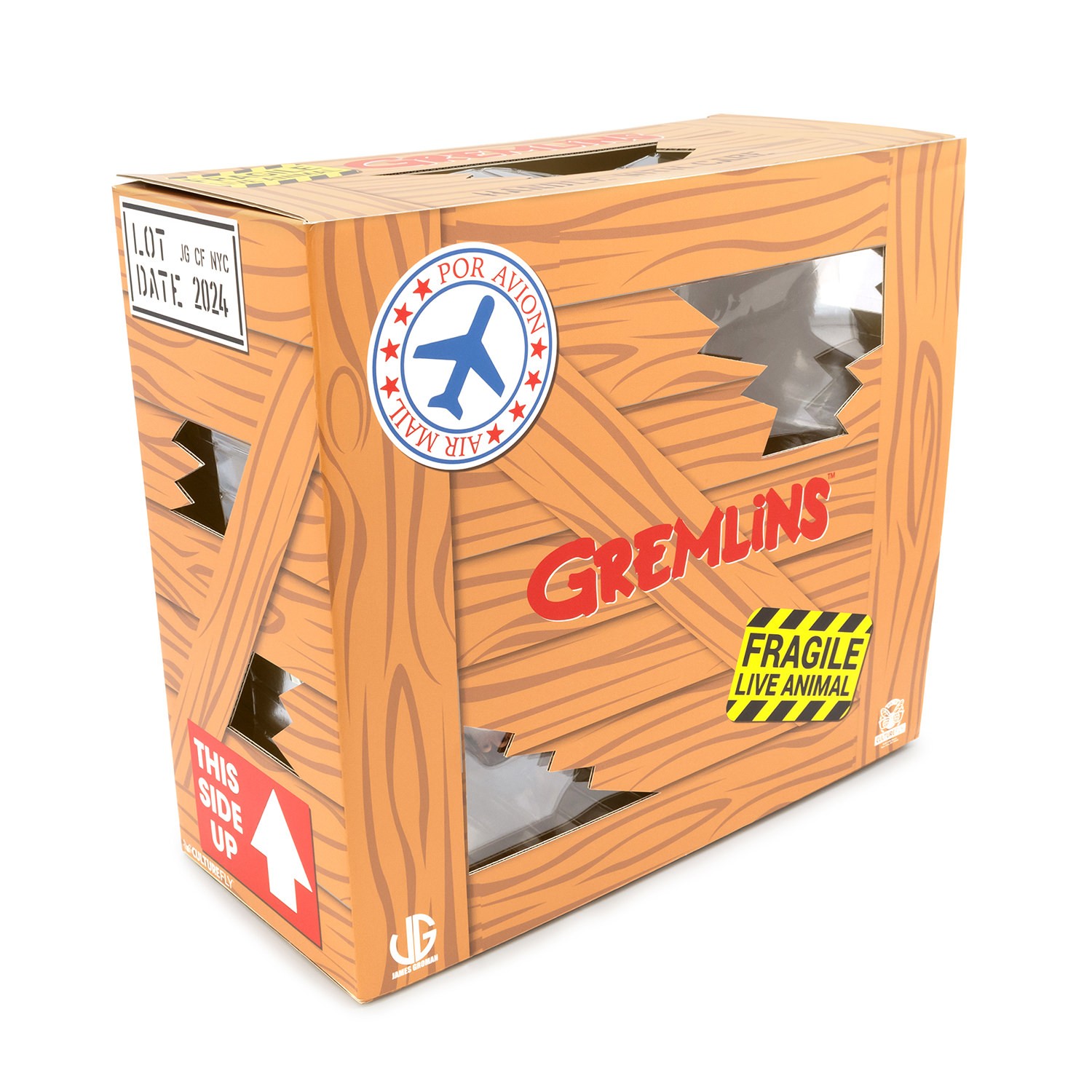 Gremlins Gremlins x James Groman Stripe Vinyl Collectible  (Prototype Shown) View 10