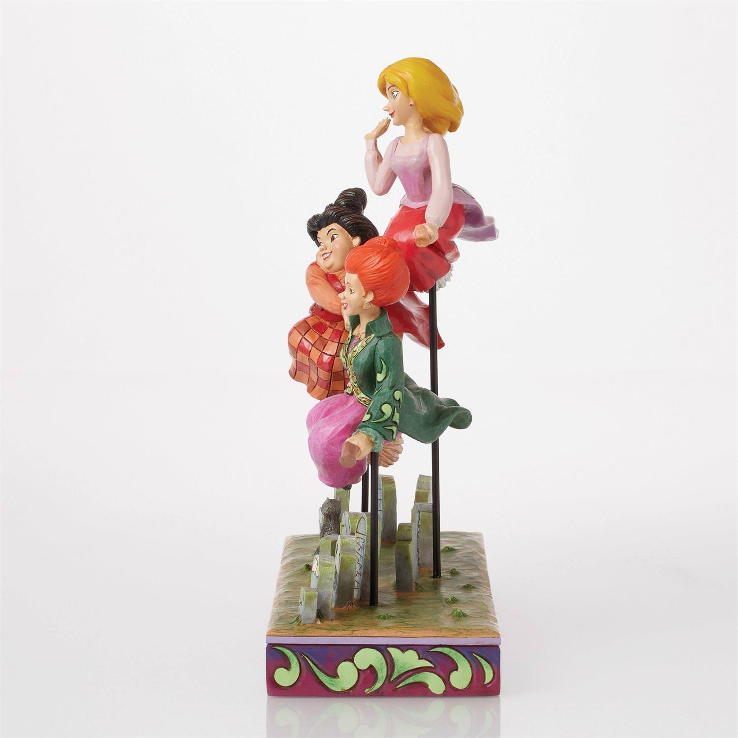 Disney Sanderson Sisters Flying Figurine  (Prototype Shown) View 5