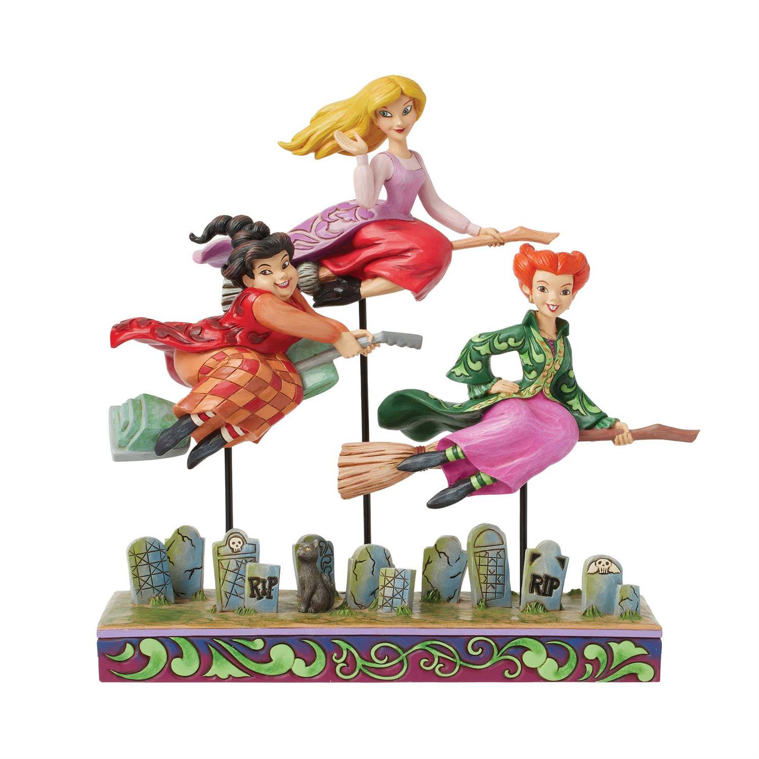 Disney Sanderson Sisters Flying Figurine  (Prototype Shown) View 7