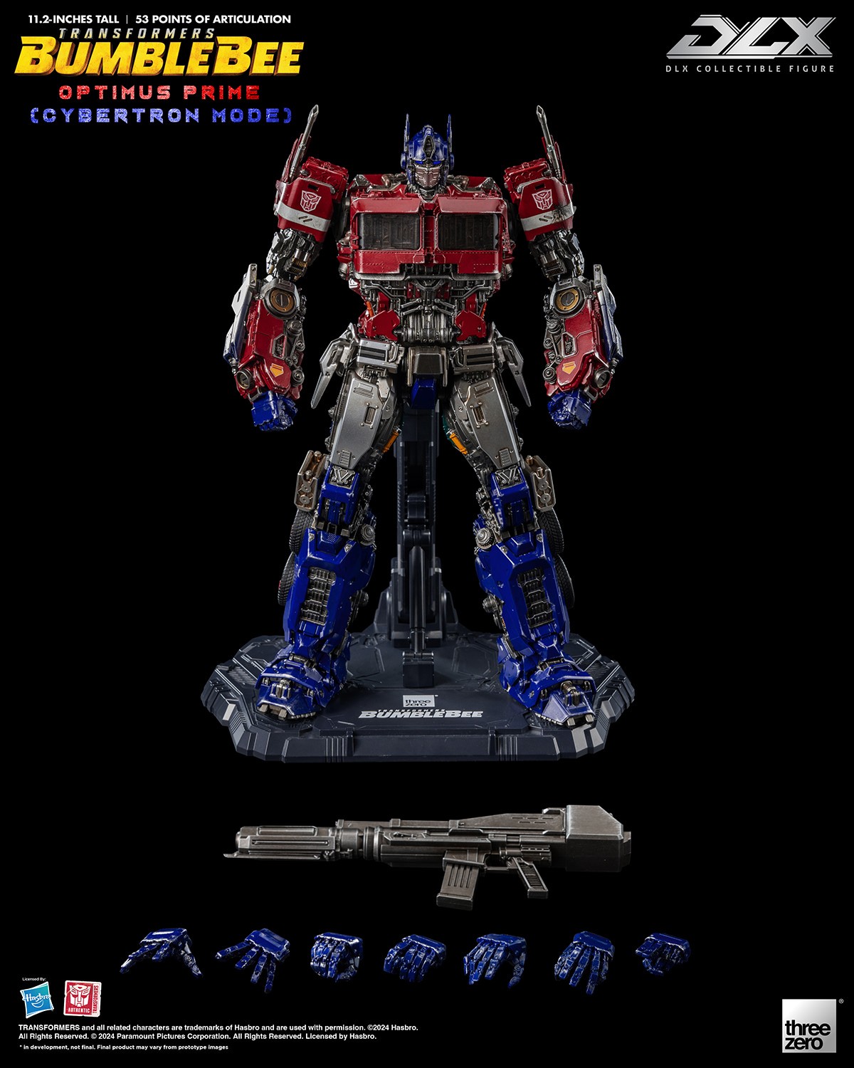 Optimus Prime (Cybertronian Form) DLX Collectible Figure by